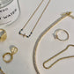 gold cross necklace