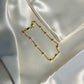 gold beads bracelet 