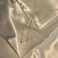 gold cross necklace